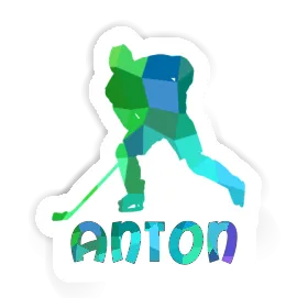 Sticker Anton Eishockeyspieler Image