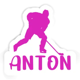 Sticker Eishockeyspielerin Anton Image