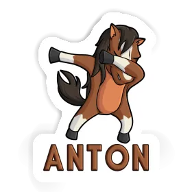 Sticker Pferd Anton Image