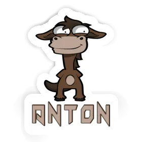 Sticker Anton Pferd Image