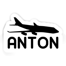 Jumbo-Jet Sticker Anton Image