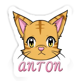 Sticker Kätzchen Anton Image