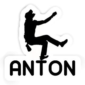 Anton Sticker Kletterer Image