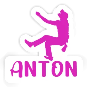 Sticker Kletterer Anton Image