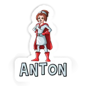 Aufkleber Anton Krankenschwester Image