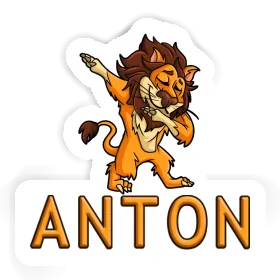 Löwe Aufkleber Anton Image