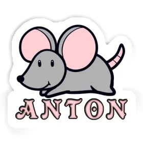 Anton Sticker Maus Image