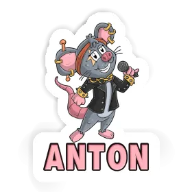 Sticker Sängerin Anton Image