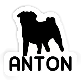 Sticker Mops Anton Image