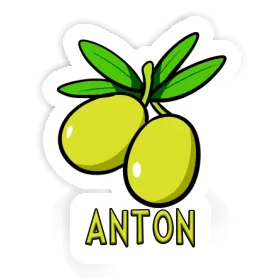 Sticker Anton Olive Image