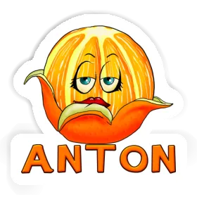 Sticker Orange Anton Image