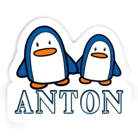 Sticker Pinguin Anton Image