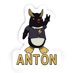 Pinguin Sticker Anton Image