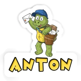 Postbote Sticker Anton Image