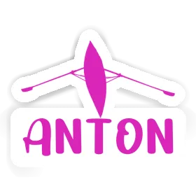 Ruderboot Sticker Anton Image