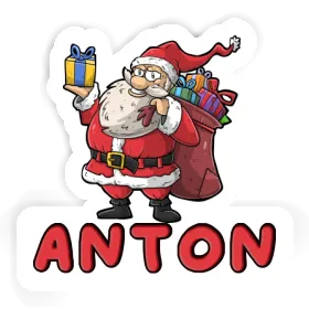 Aufkleber Anton Weihnachtsmann Image