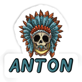 Baby Totenkopf Sticker Anton Image