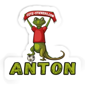 Sticker Anton Eidechse Image