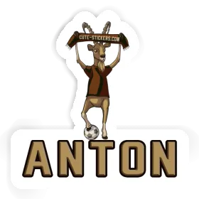 Aufkleber Steinbock Anton Image