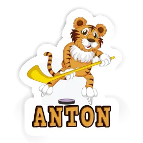 Sticker Eishockeyspieler Anton Image