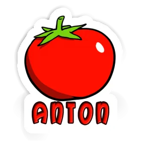 Aufkleber Tomate Anton Image