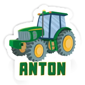 Aufkleber Traktor Anton Image