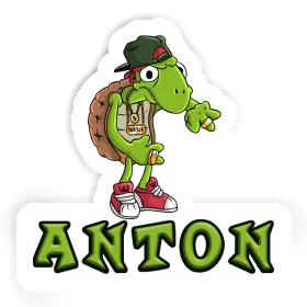 Schildkröte Sticker Anton Image