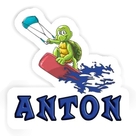 Aufkleber Kiter Anton Image