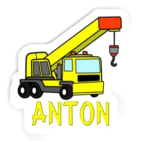 Aufkleber Anton Autokran Image