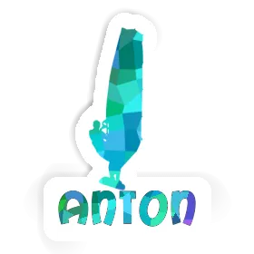 Windsurfer Sticker Anton Image