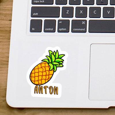 Sticker Pineapple Anton Notebook Image