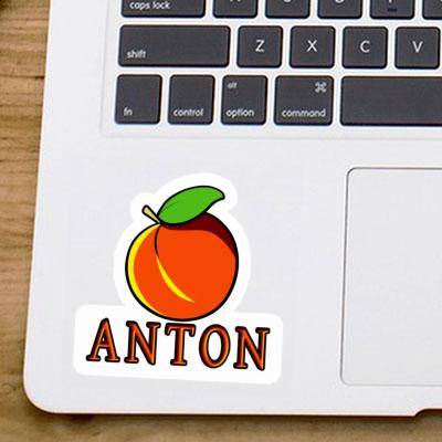 Anton Sticker Apricot Gift package Image