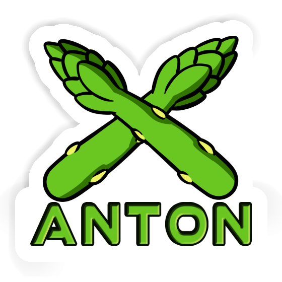 Aufkleber Spargel Anton Gift package Image