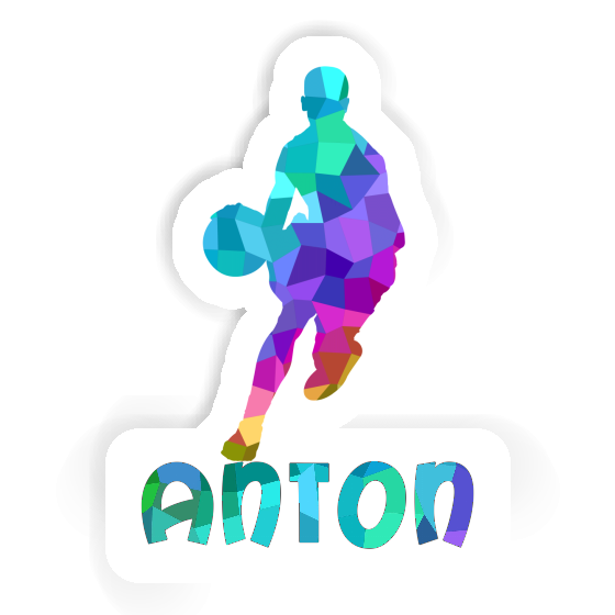 Basketballspieler Sticker Anton Gift package Image