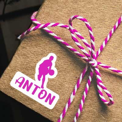 Basketballspieler Sticker Anton Gift package Image