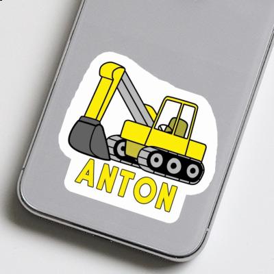 Bagger Sticker Anton Notebook Image