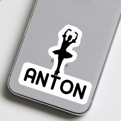 Aufkleber Ballerina Anton Gift package Image