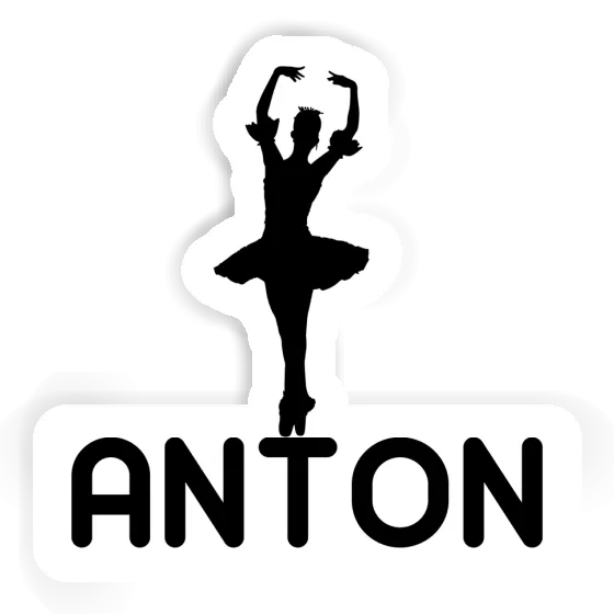 Aufkleber Ballerina Anton Image