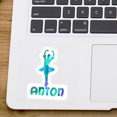 Sticker Anton Ballerina Notebook Image