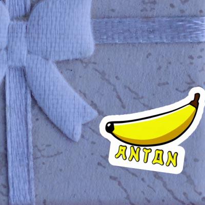 Sticker Banane Anton Notebook Image