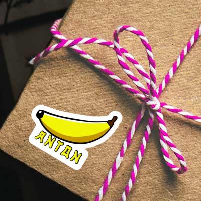 Sticker Banane Anton Laptop Image