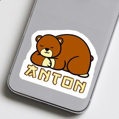 Bär Aufkleber Anton Image