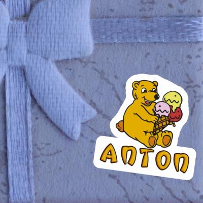 Sticker Anton Ice Cream Gift package Image