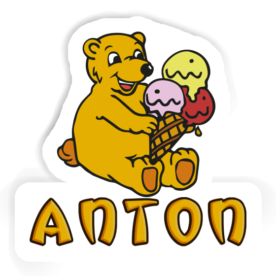 Sticker Anton Ice Cream Gift package Image