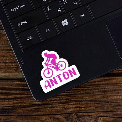 Aufkleber Anton Biker Laptop Image