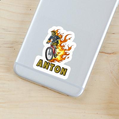 Sticker Biker Anton Notebook Image