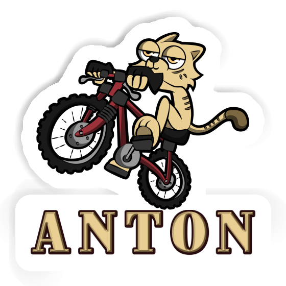 Aufkleber Anton Katze Gift package Image