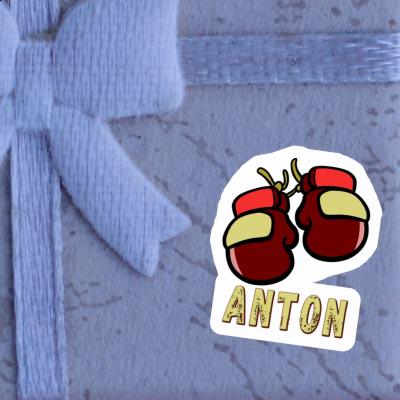 Aufkleber Boxhandschuh Anton Image