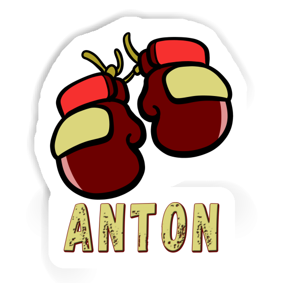 Aufkleber Boxhandschuh Anton Gift package Image