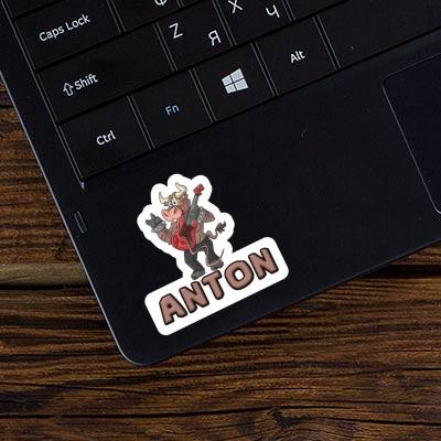 Sticker Anton Guitarist Gift package Image